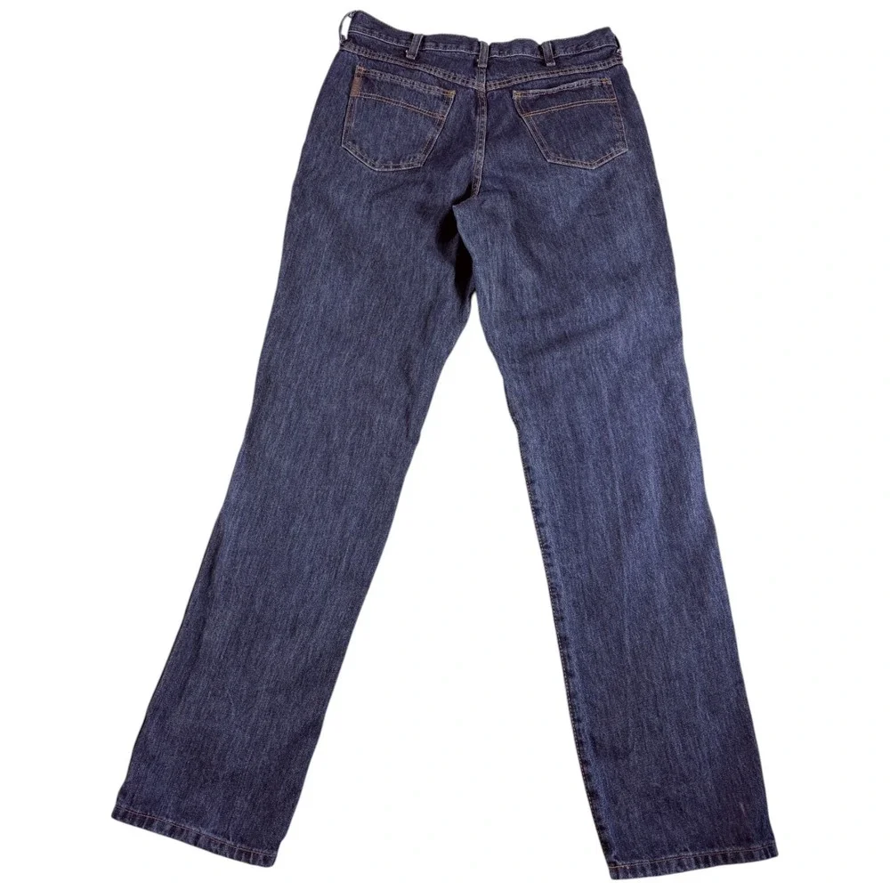 Cinch‎ Authentic Western Jeans Mens 35x36 Blue Denim Cotton Slim Straight Leg